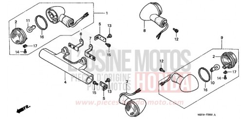 CLIGNOTANT VT1100C3X de 1999